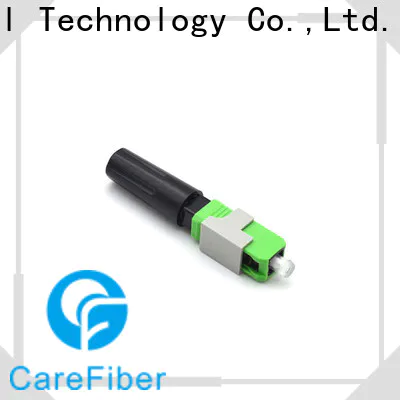 Carefiber optic fiber optic fast connector provider for communication