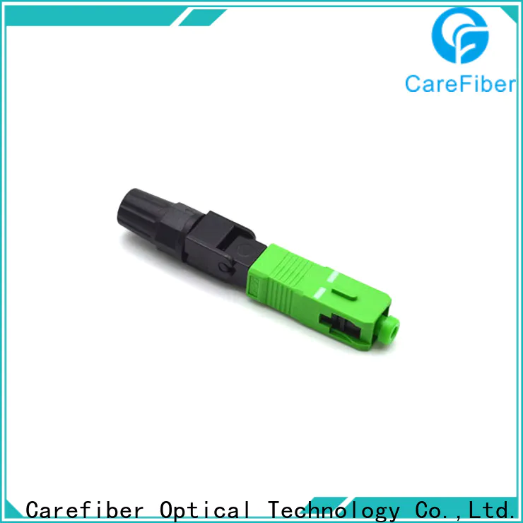Carefiber dependable sc fiber optic connector factory for distribution