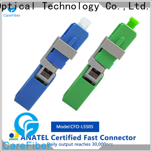 Carefiber new fiber optic fast connector provider for communication