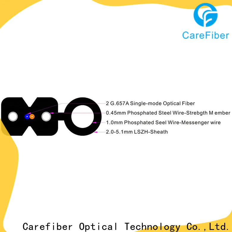 Carefiber variety of cable ftth supplier for communication