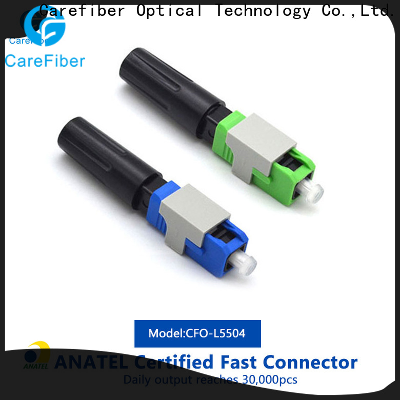 Carefiber cfoscapc5504 fiber optic cable connector types trader for distribution