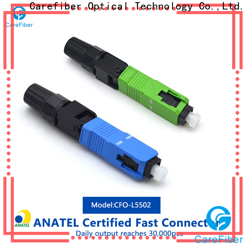 Carefiber dependable optical connector types trader for distribution