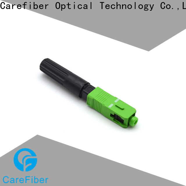 Carefiber dependable optical connector types factory for distribution