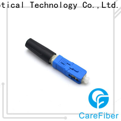 Carefiber 5501 fiber optic fast connector provider for distribution
