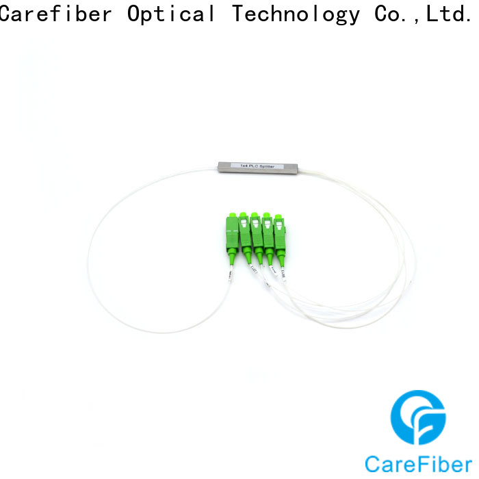 Carefiber 1x2 plc fiber splitter foreign trade for global market