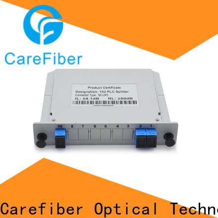 Carefiber best optical splitter cooperation for communication