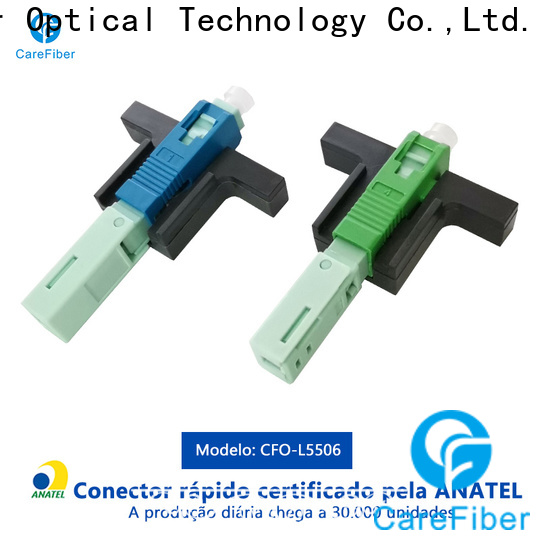 Carefiber cfoscapcl5003 lc fast connector provider for consumer elctronics