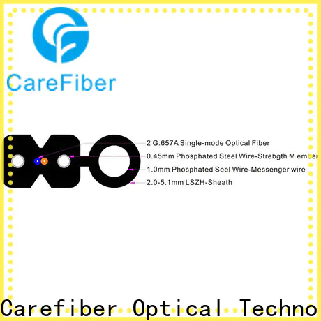 Carefiber highly recommended drop cable supplier for communication