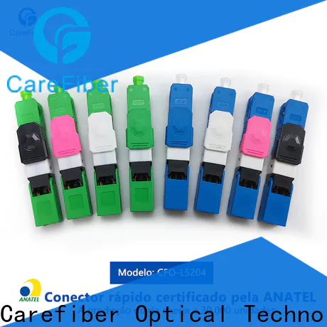Carefiber dependable fiber fast connector trader for consumer elctronics