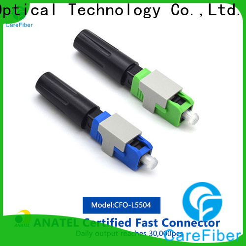 Carefiber optic sc fiber optic connector provider for consumer elctronics