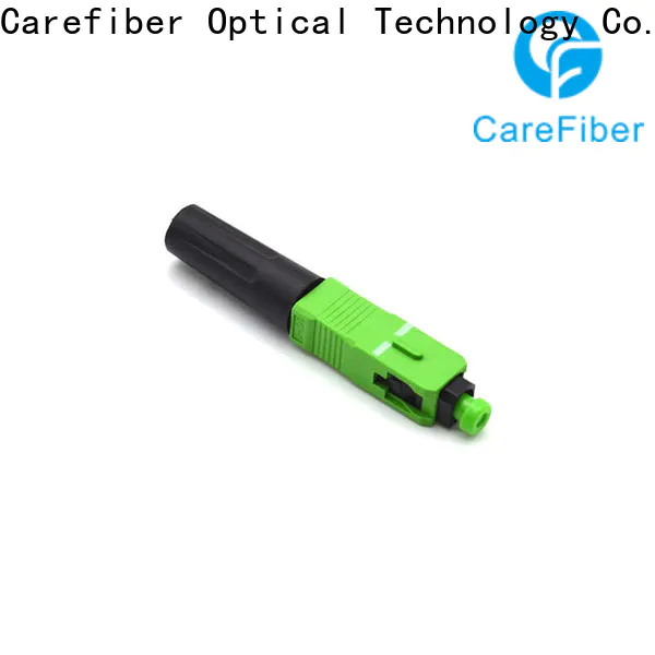 Carefiber dependable fiber optic cable connector types factory for communication