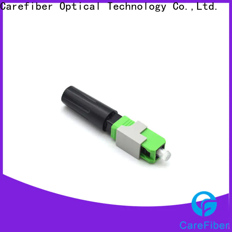 Carefiber dependable fiber optic fast connector factory for distribution