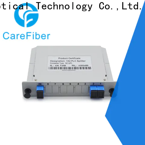 Carefiber box plc fiber splitter trader for global market