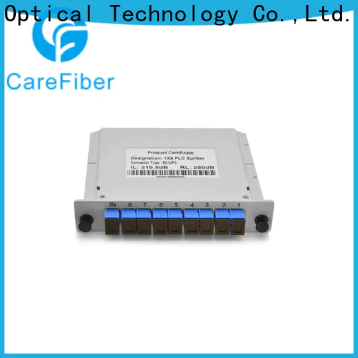 Carefiber most popular optical cable splitter best buy cooperation for global market