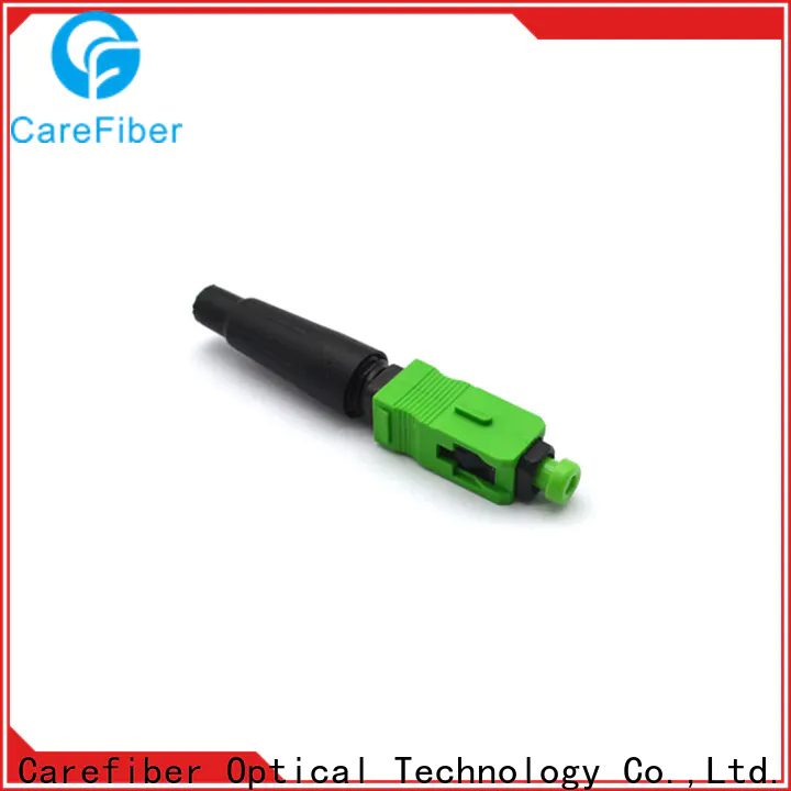Carefiber optical fiber optic cable connector types provider for consumer elctronics