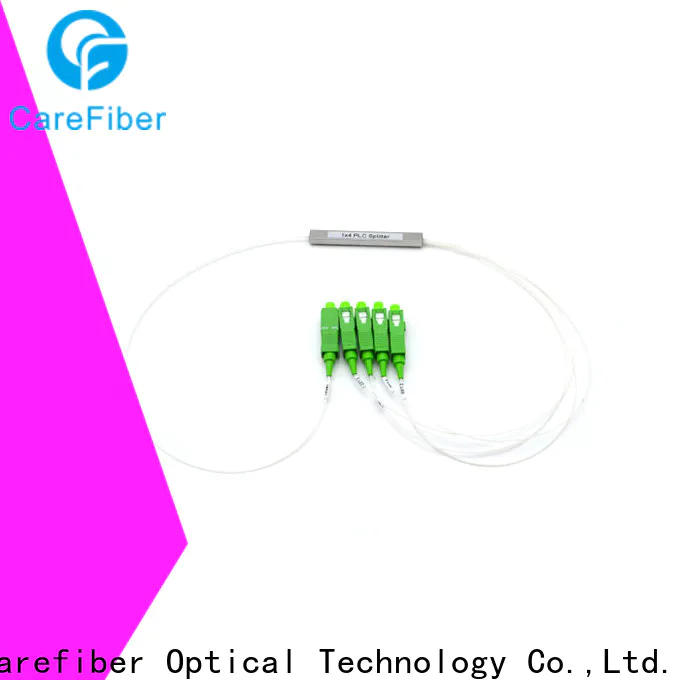 Carefiber mini fiber optic splitter types trader for communication