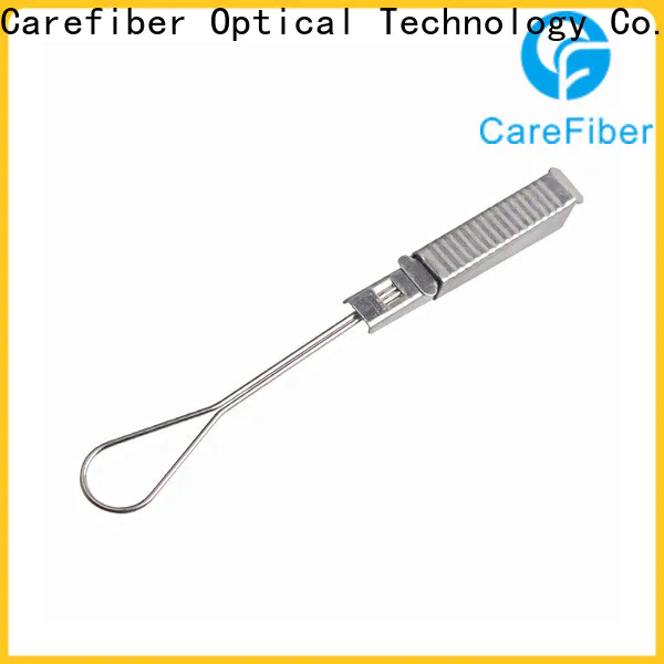 Carefiber high reliability fiber optic cable clamp for businessman
