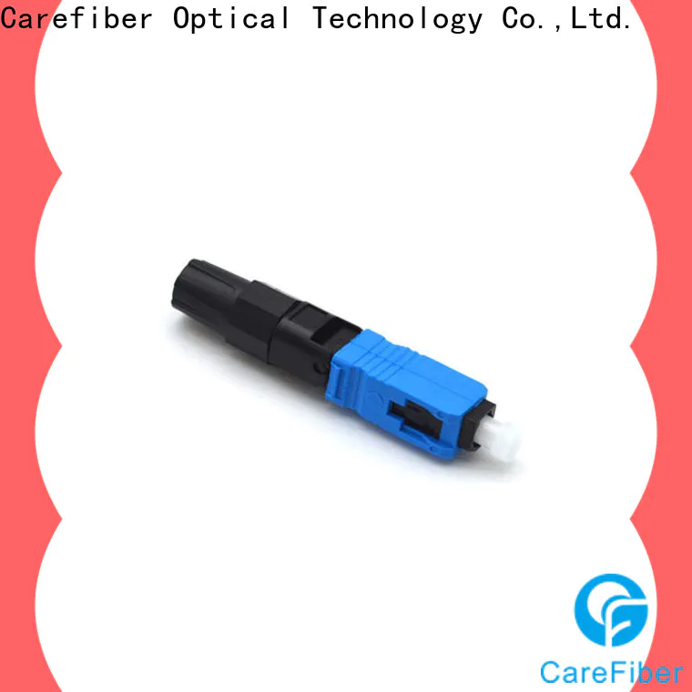 Carefiber cfoscapcl5202 fiber optic cable connector types factory for communication