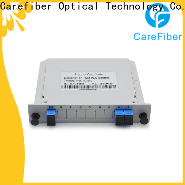 Carefiber most popular optical splitter best buy foreign trade for industry