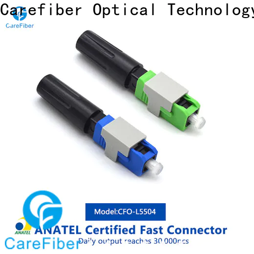 Carefiber cfoscapcl5502 fiber optic fast connector factory for consumer elctronics