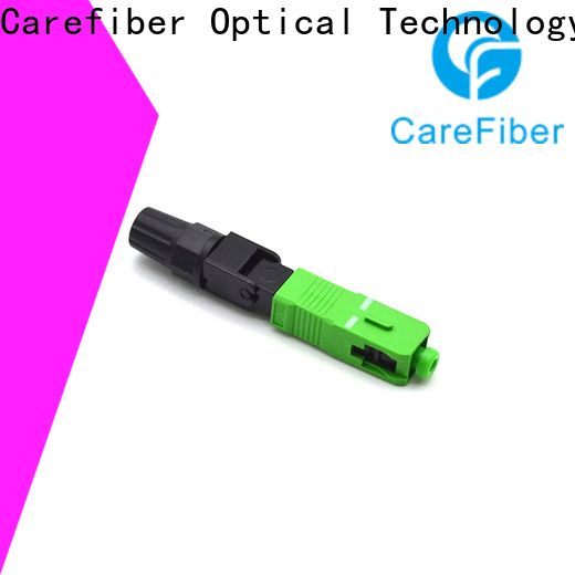 Carefiber connectors fiber optic cable connector types factory for communication