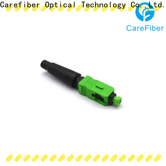 Carefiber dependable fiber optic cable connector types trader for distribution