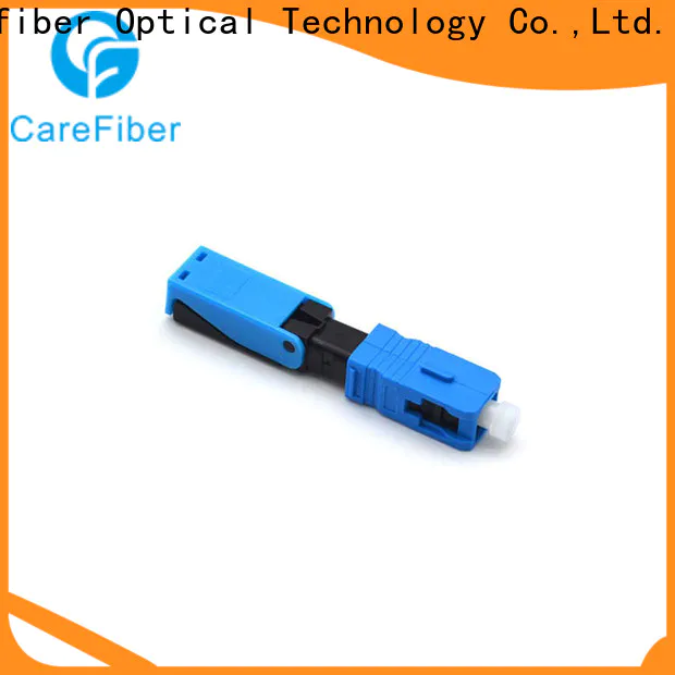 Carefiber new fiber optic fast connector factory for consumer elctronics