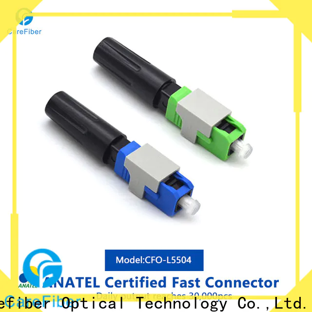 Carefiber dependable sc fiber optic connector provider for distribution