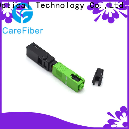 Carefiber 5501 fiber fast connector provider for distribution