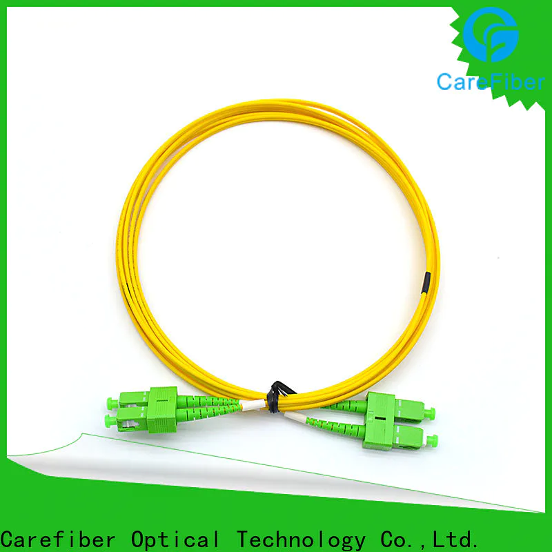 Carefiber fcupcfcupcsm sc apc patch cord manufacturer for communication