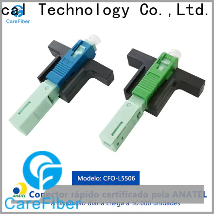 Carefiber optical optical connector types provider for distribution
