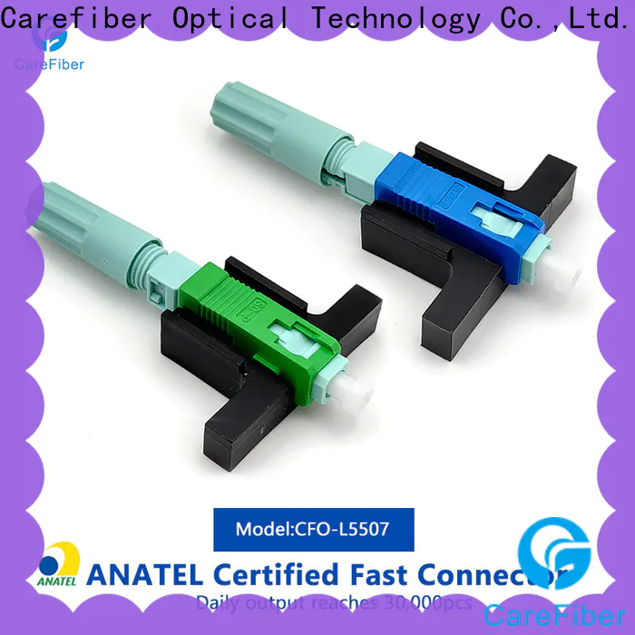 Carefiber cfoscupc5002 fiber fast connector factory for consumer elctronics