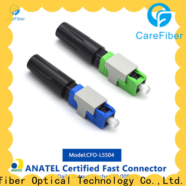 Carefiber new fiber optic fast connector trader for distribution