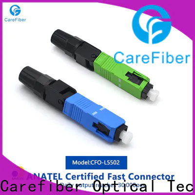 Carefiber optic fast lc fiber connector factory for distribution