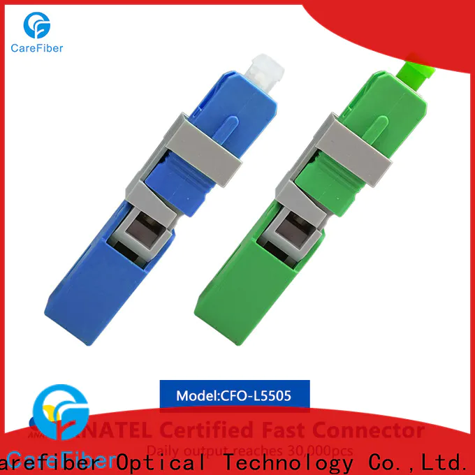 Carefiber best optical connector types factory for communication