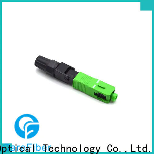 Carefiber optic fast fiber fast connector provider for consumer elctronics