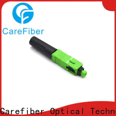 FTTH Drop Cable Fiber Optic Fast Connector Pre - Polished 55mm Made On-Site