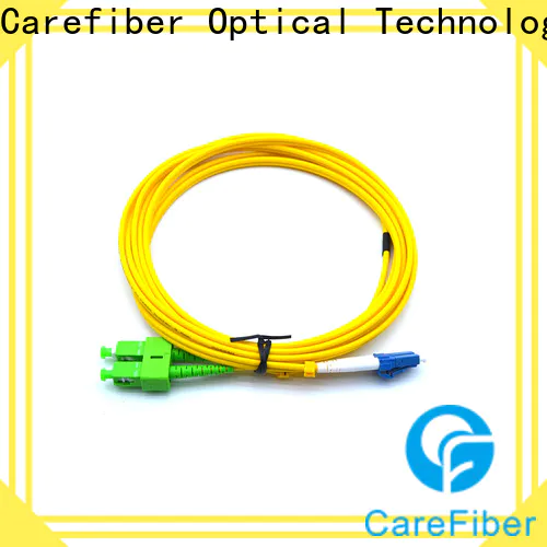 Carefiber optical patch cord fibra optica manufacturer for communication