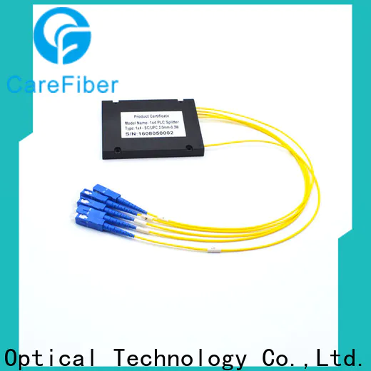 Carefiber most popular best optical splitter cooperation for communication