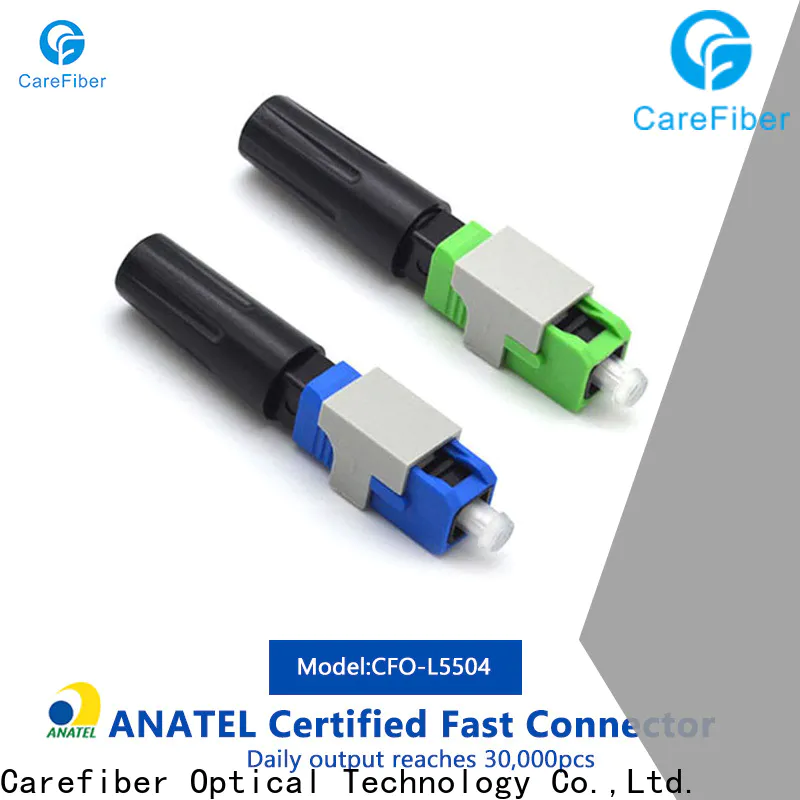 Carefiber cfoscapcl5401 fiber fast connector provider for communication