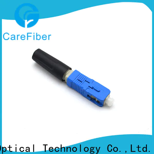 Carefiber cfoscapcl5202 lc fast connector provider for distribution