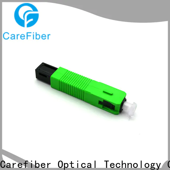 Carefiber dependable fiber optic cable connector types provider for distribution