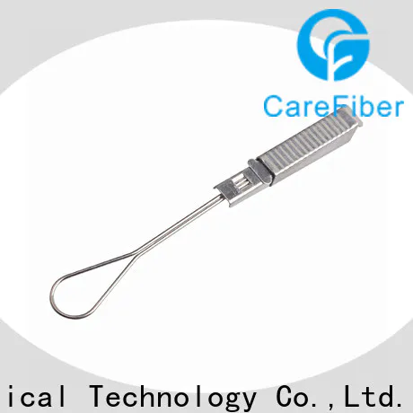 Carefiber optic j hook clamp for communication