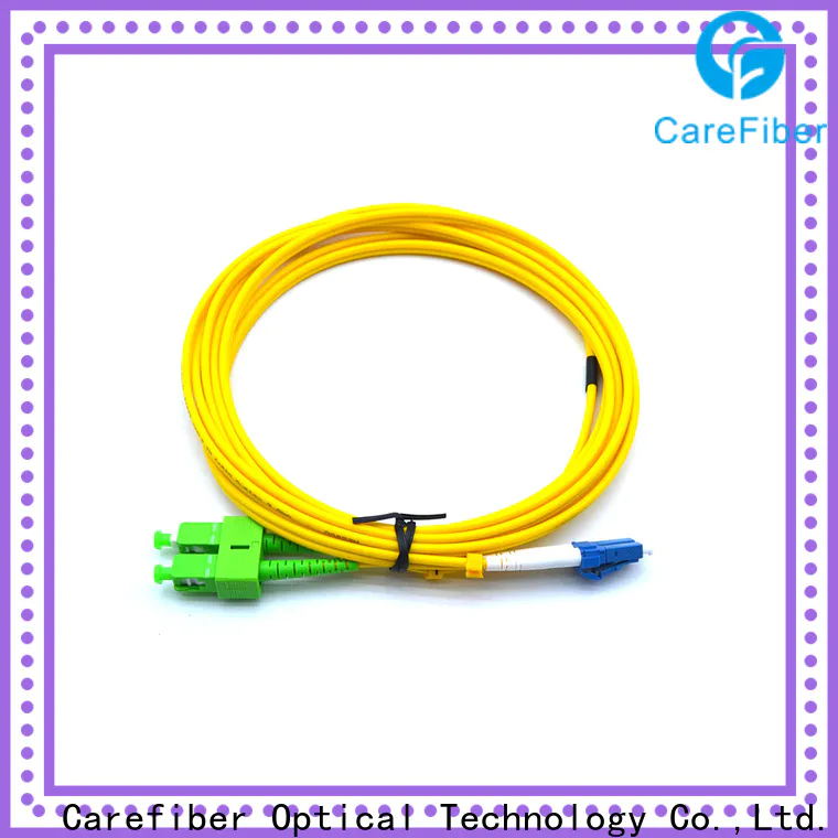 Carefiber standard fc lc patch cord manufacturer for b2b
