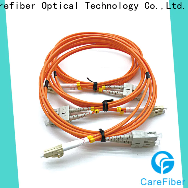 Carefiber standard lc lc fiber patch cord order online for consumer elctronics