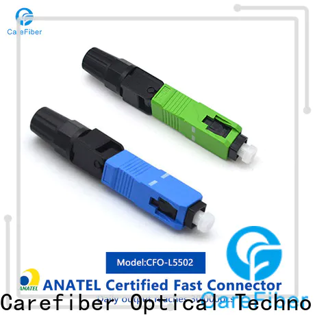 Carefiber best fiber optic fast connector provider for communication