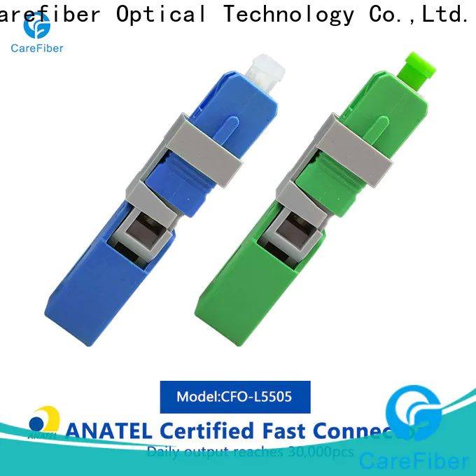 Carefiber cfoscupc5002 lc fast connector provider for consumer elctronics