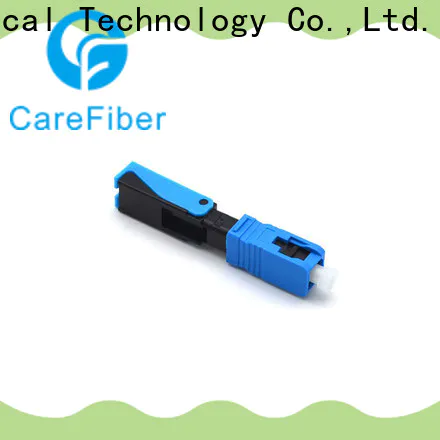 Carefiber sc optical connector types provider for communication