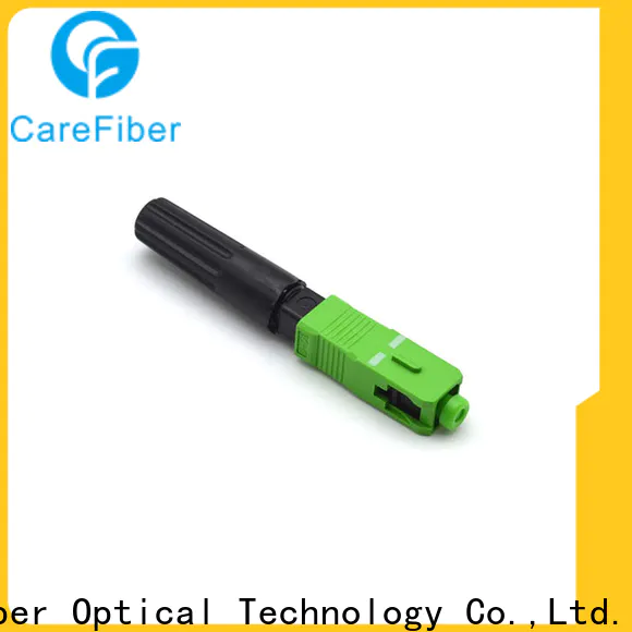 Carefiber dependable fiber optic cable connector types provider for consumer elctronics