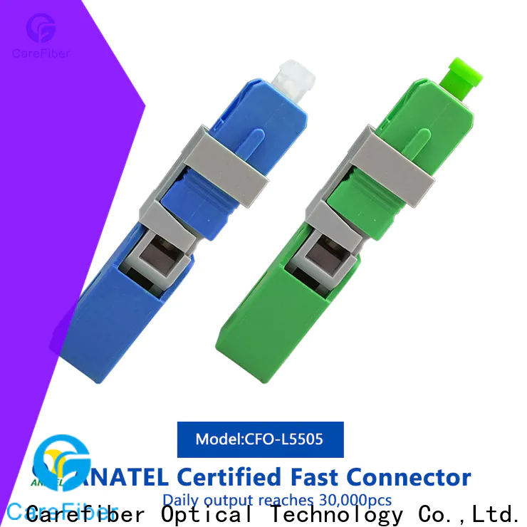 Carefiber s2c fiber fast connector factory for distribution